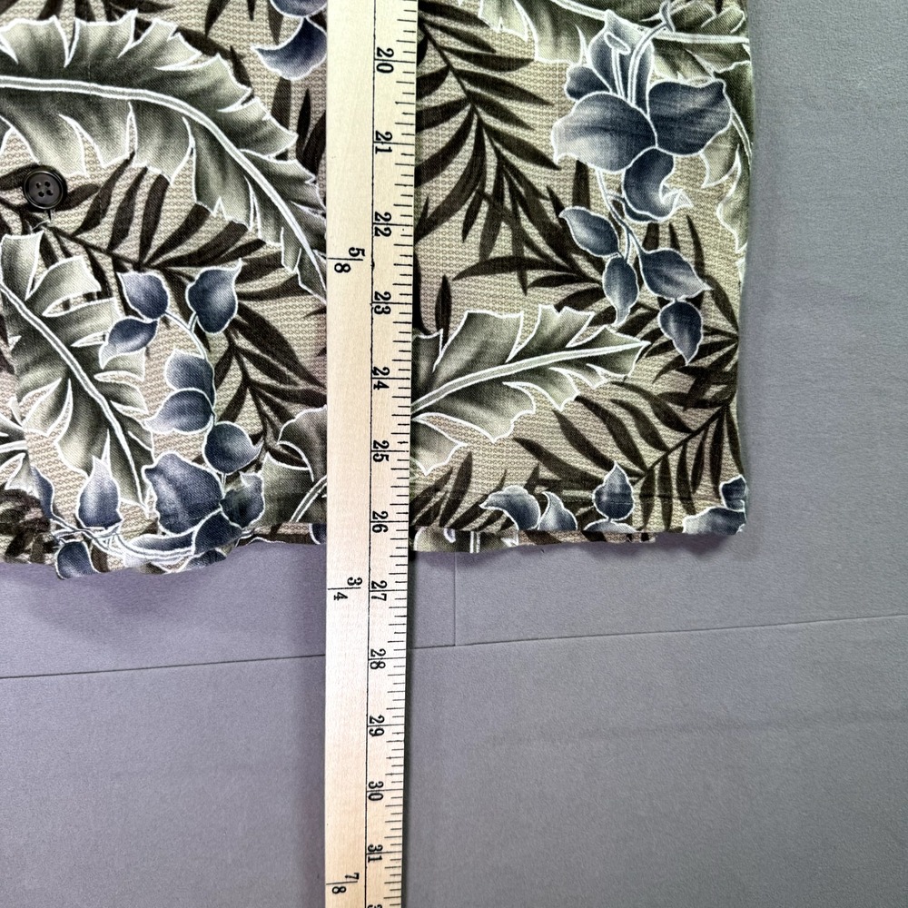 Consensus‎ Hawaiian Shirt Men M Floral Short Sleeve Rayon Aloha Surf Tiki Beach - Picture 5 of 10
